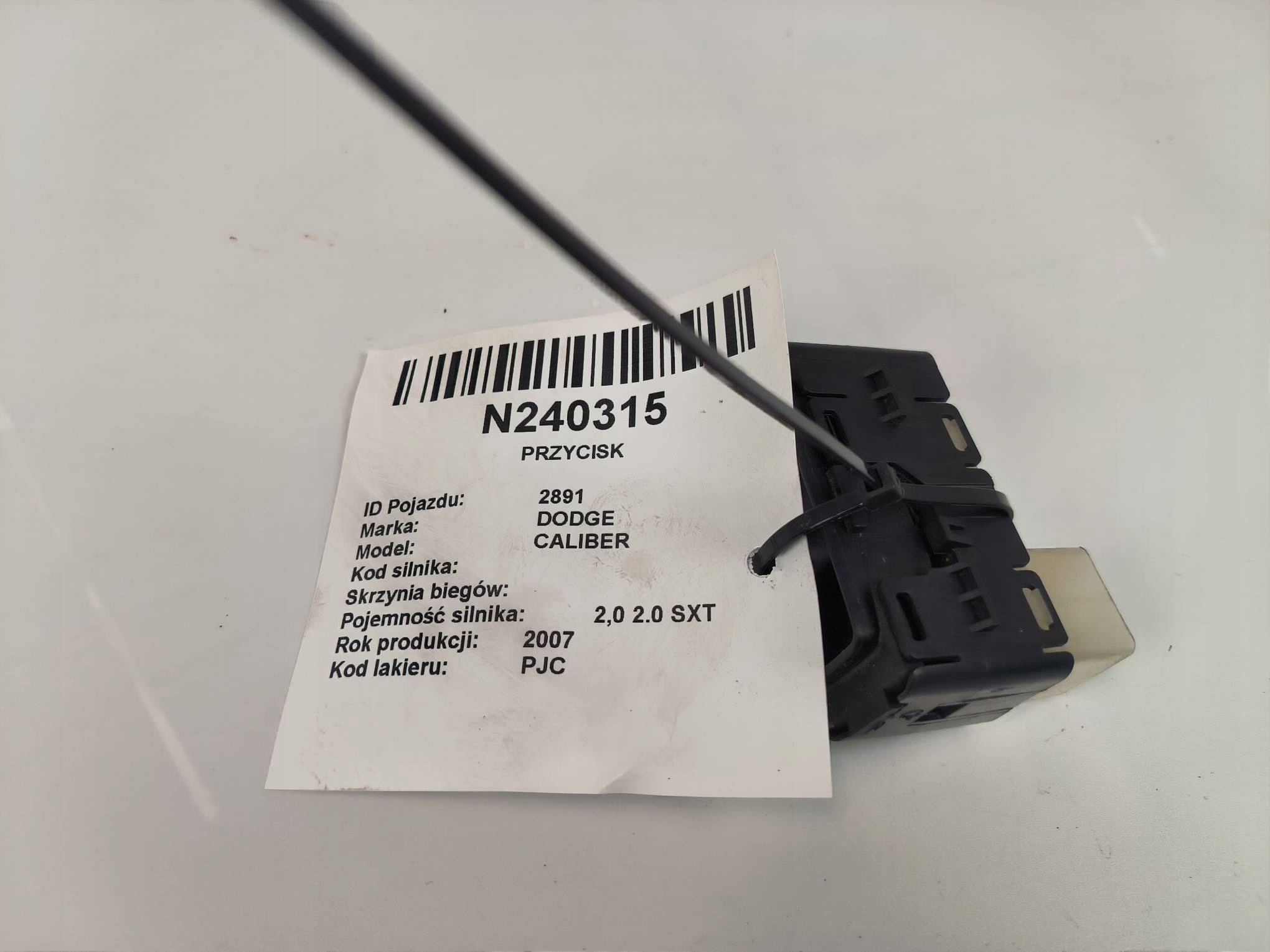 button 56040693AD DODGE CALIBER