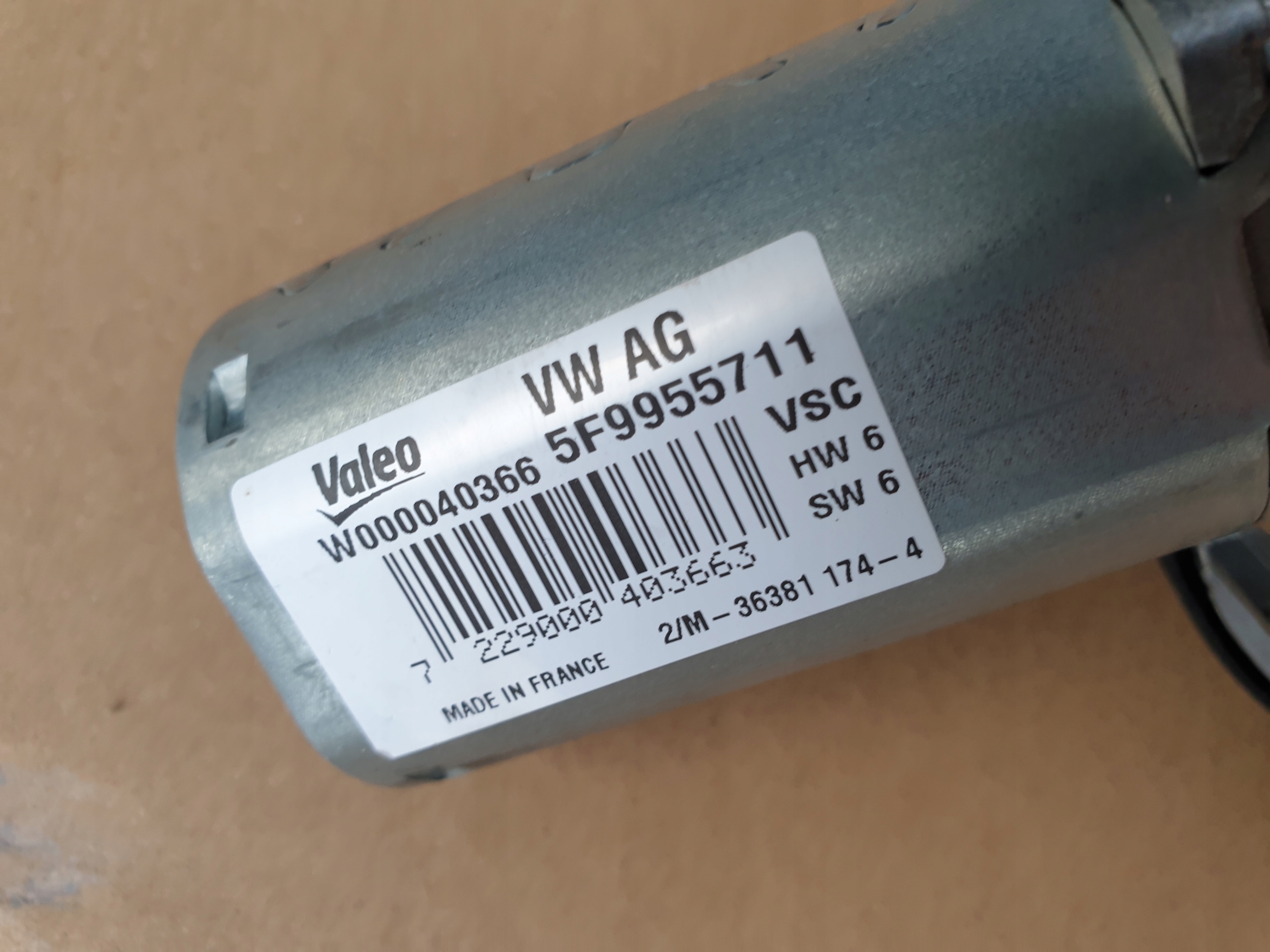 Motor Wischer heck Gestänge SEAT LEON III 3 5F 2013- 5F9955711