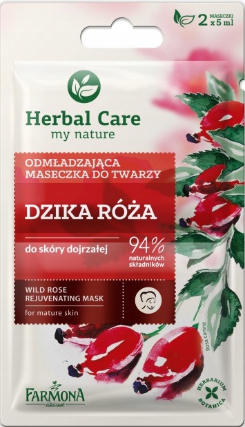 

Herbal Care Maseczka odmładzająca Dzika Róża 2x5ml