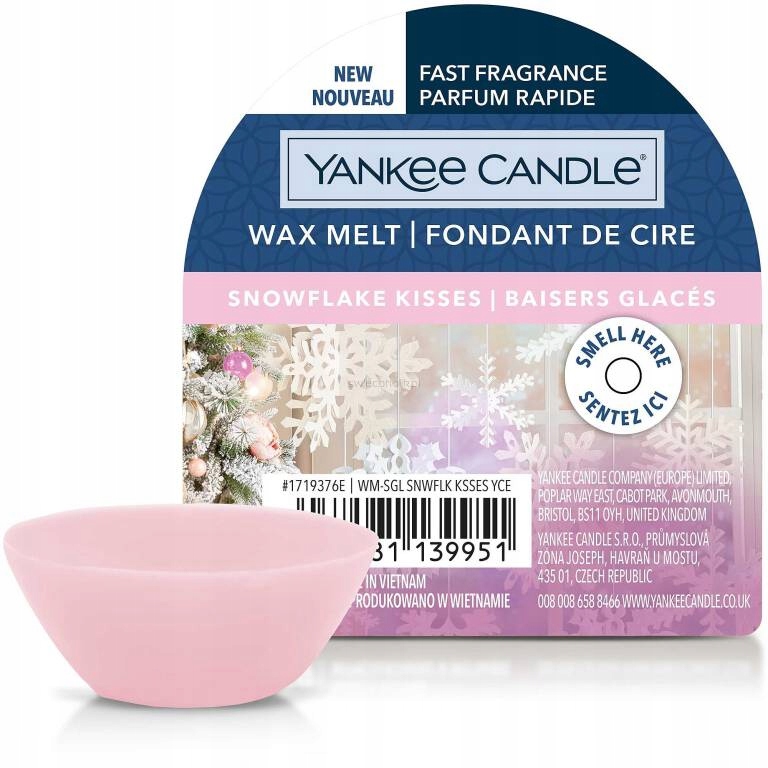 

Snowflake Kisses Yankee Candle wosk zapachowy