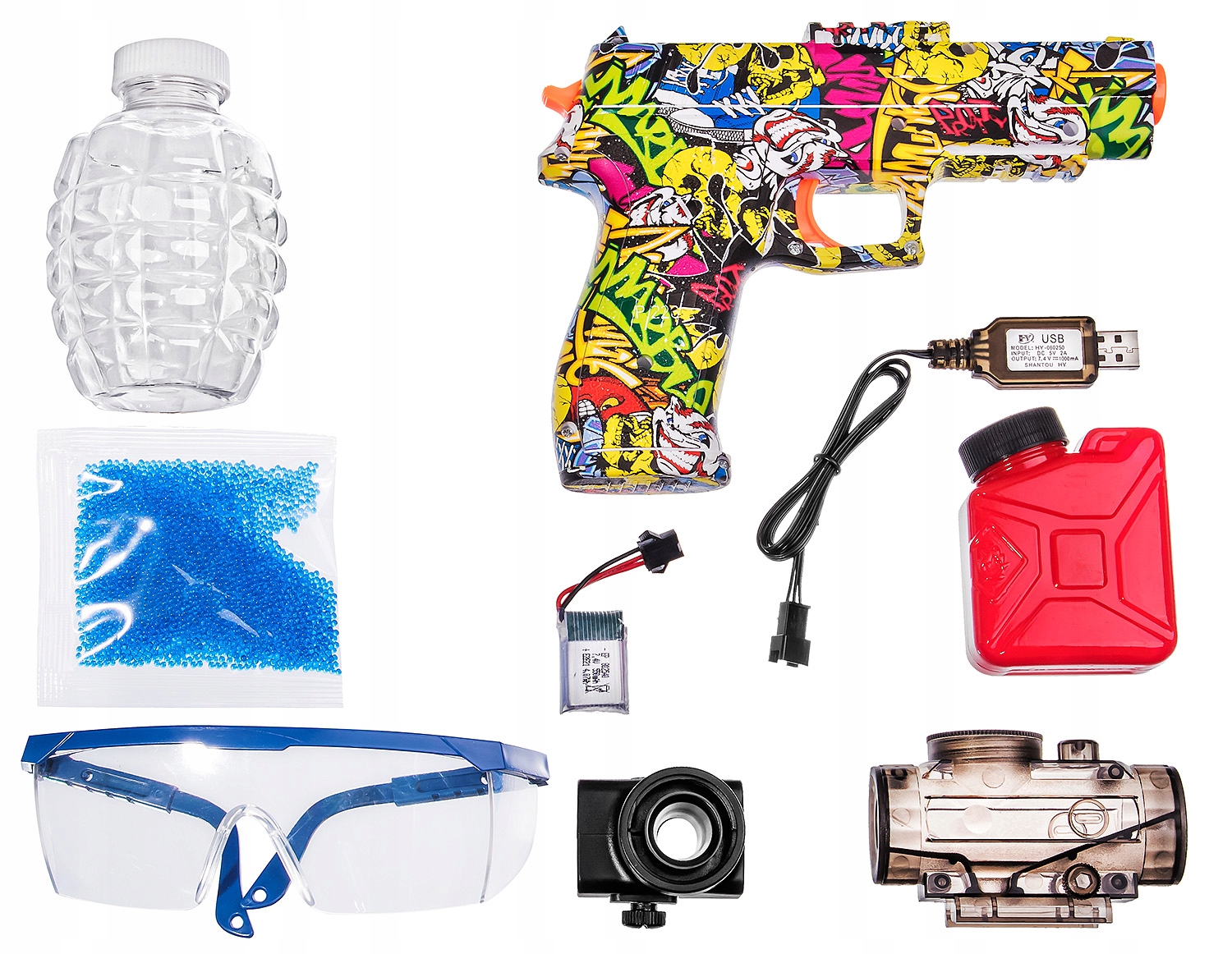 KARABIN PISTOLET MP AUTOMAT NA KULKI ŻELOWE_EAGLE_ Certyfikaty, opinie, atesty CE