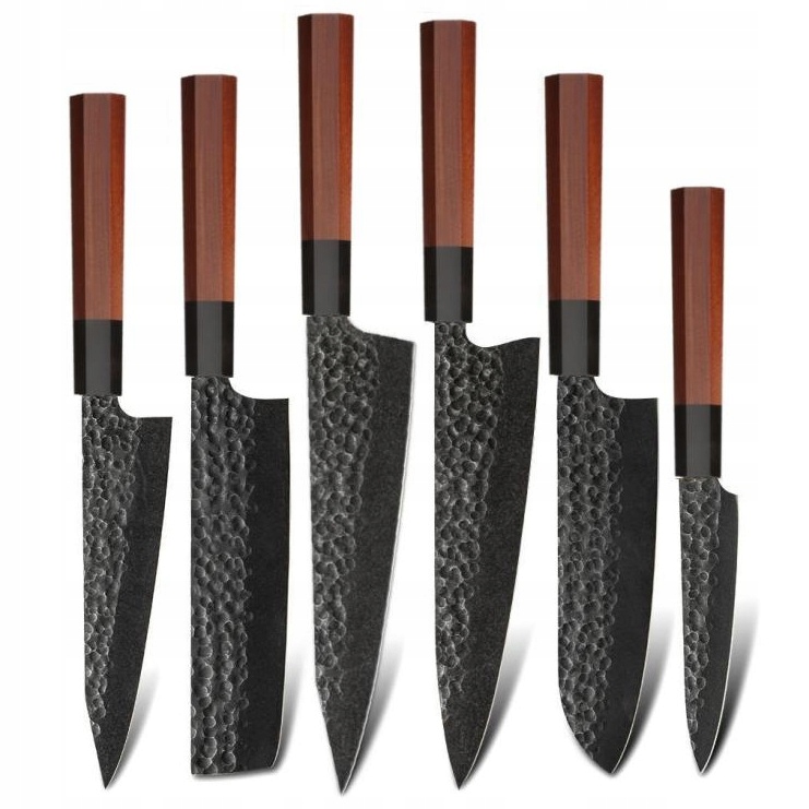 Sada kuchynských nožov Hotako Hnedá KP-37346