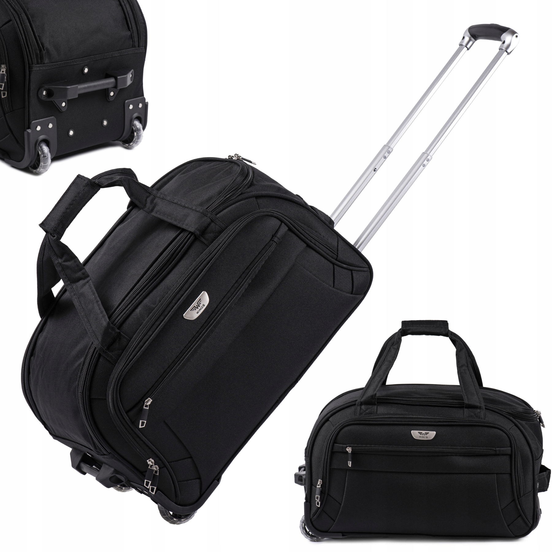 

Oryginalna Torba Podróżna Wings na kołach, 47 litr