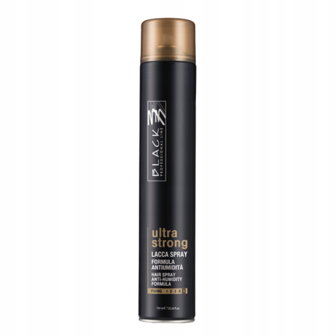BLACK Lakier do włosów bardzo mocny ULTRA STRONG 750ml