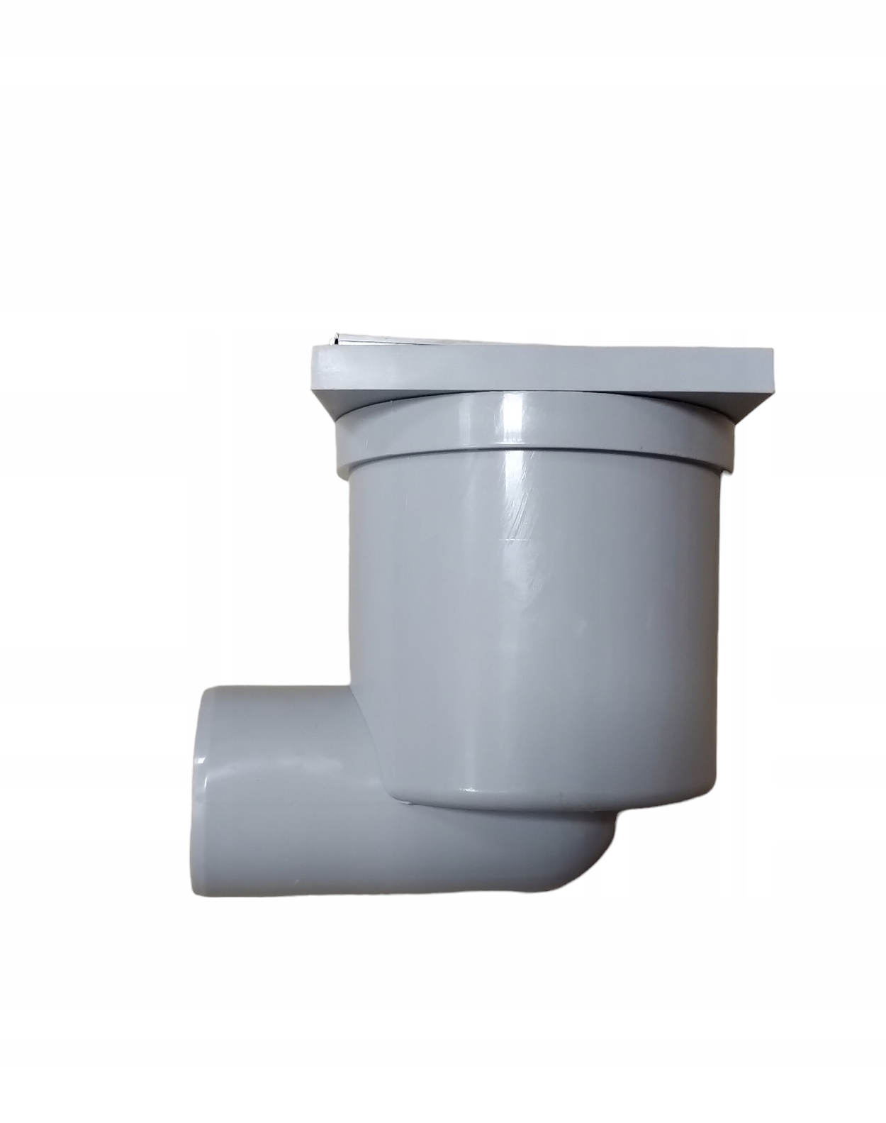 MAXPOL WSPUST Z BOCZNYM ODEJŚCIEM 100X100 FI50 KRATKA ŚCIEKOWA METAL ODPŁYW Kod producenta 02161