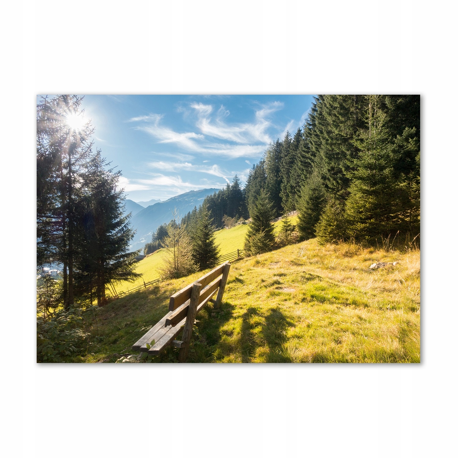 

Foto obraz szkło akryl Jesień w górach 100x70cm