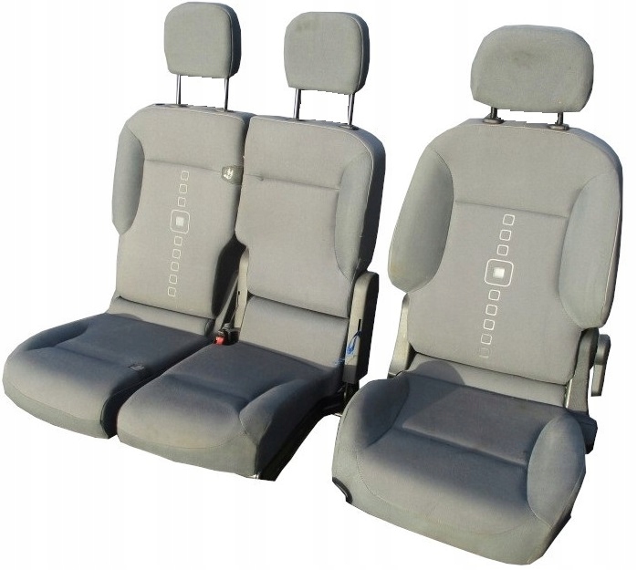 Pokrowce Peugeot Partner 2 Van 3 osoby 2008-2018