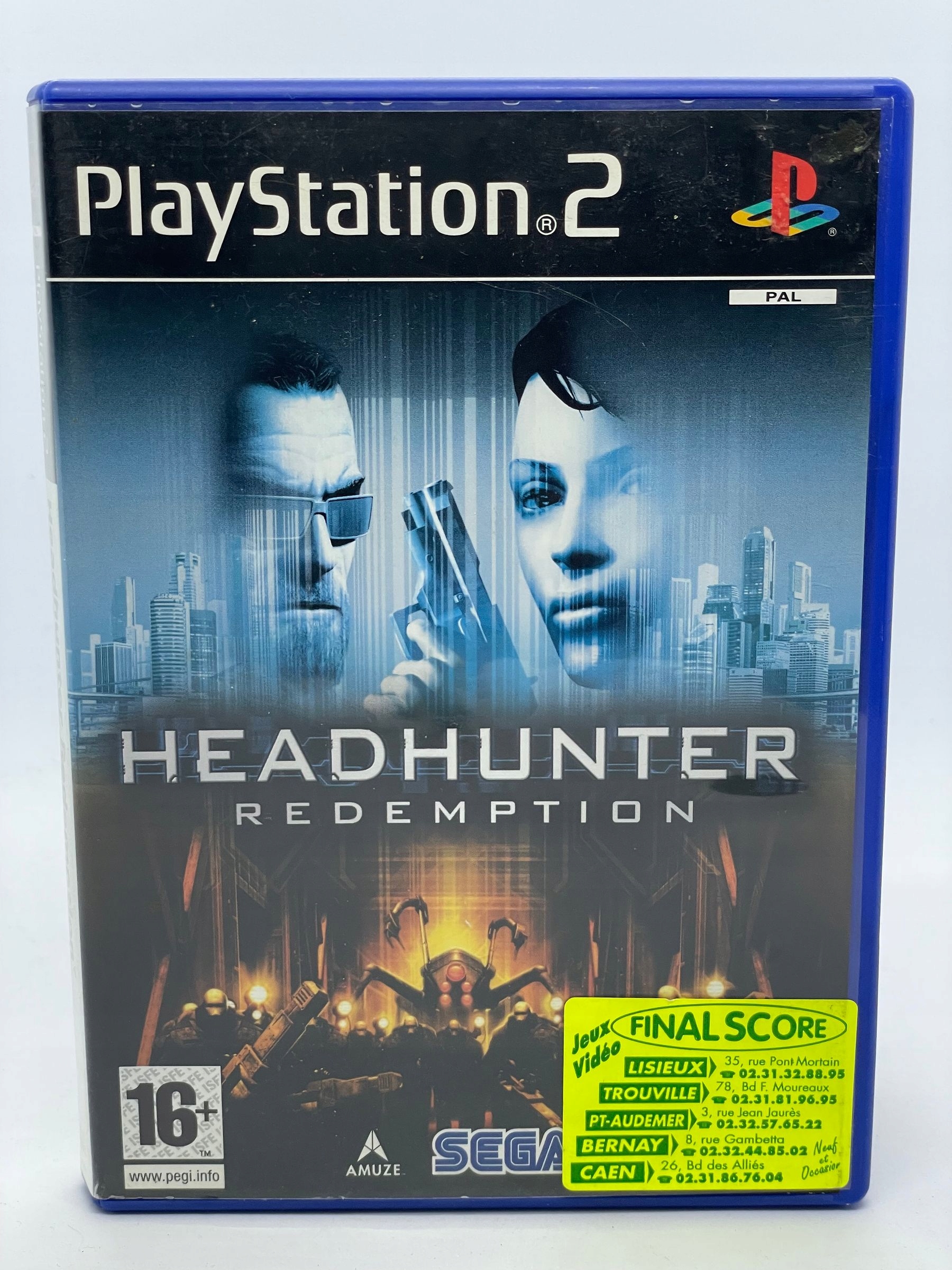Gra Headhunter Redemption PS2 (FR)