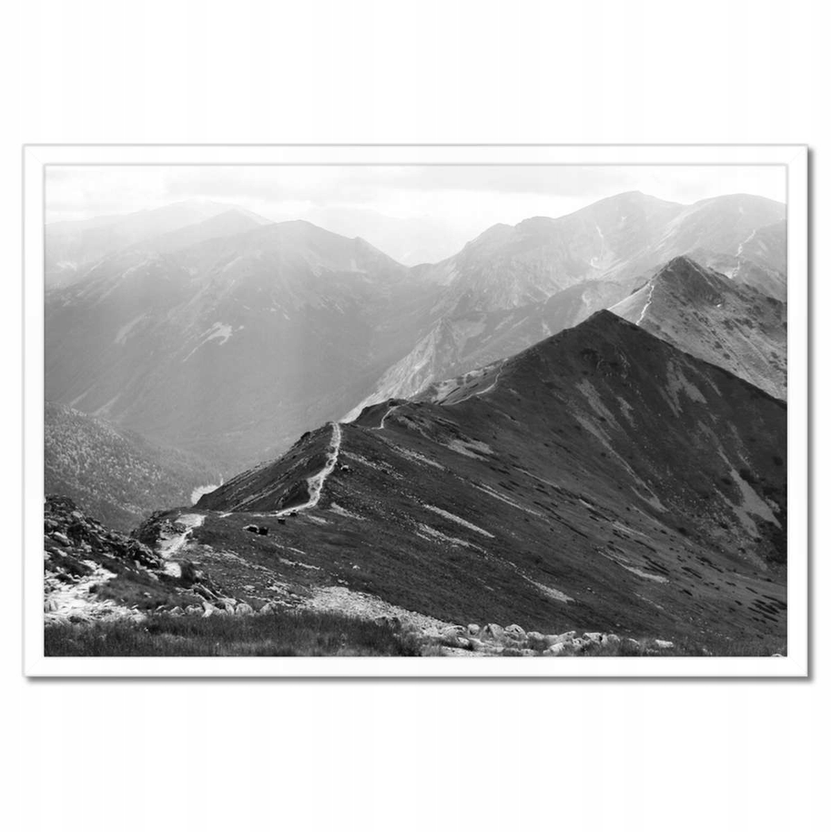 Plakáty v rámu 60x40 Tatry Polské hory Pohled