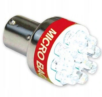 ŻARÓWKA ŚWIATŁA WSTECZNEGO Z SYGNAŁEM COFANIA LED DŹWIĘK 12V P21W BA15S Model DF-2303