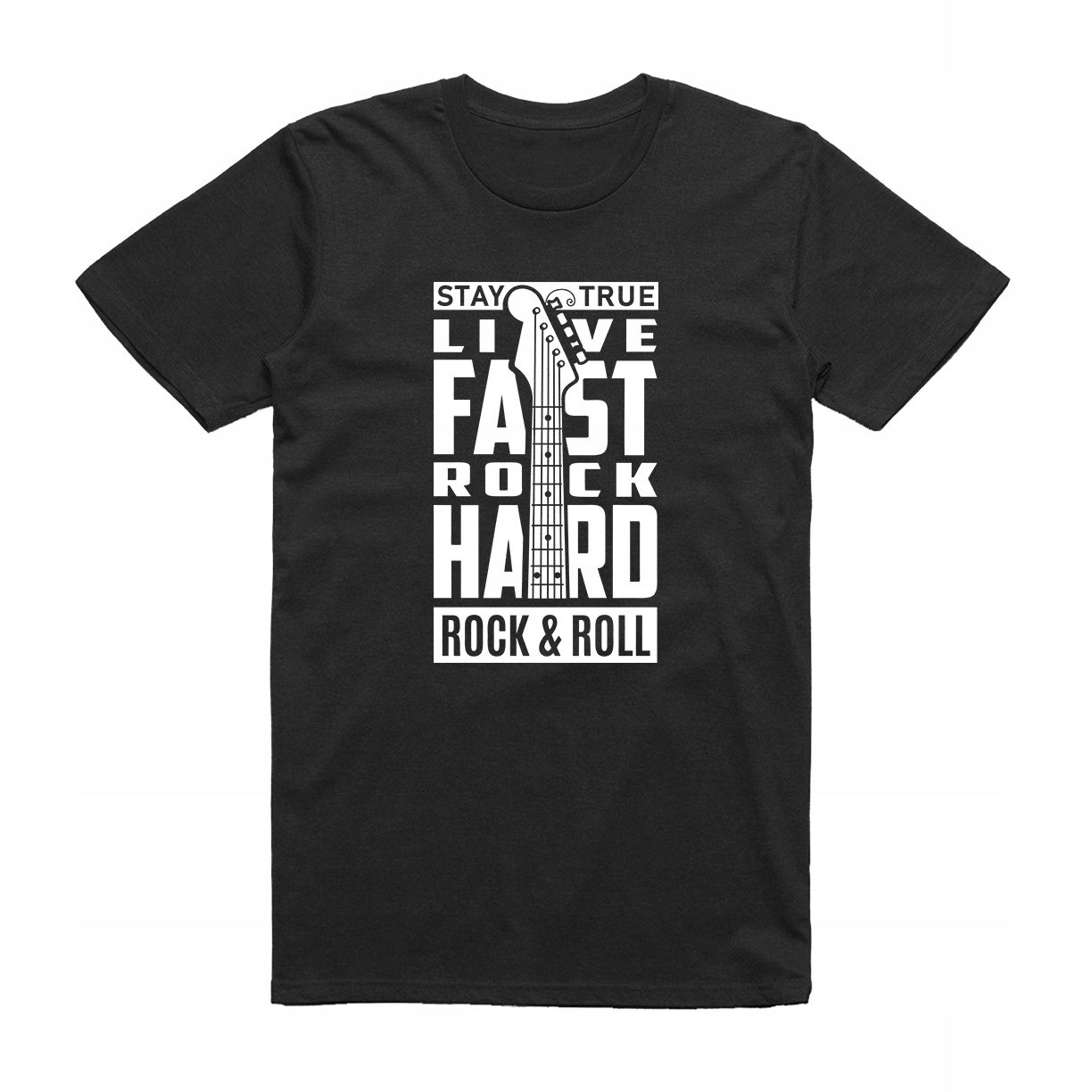 

S- Koszulka T-shirt Gitara Rock & Roll Muzyka