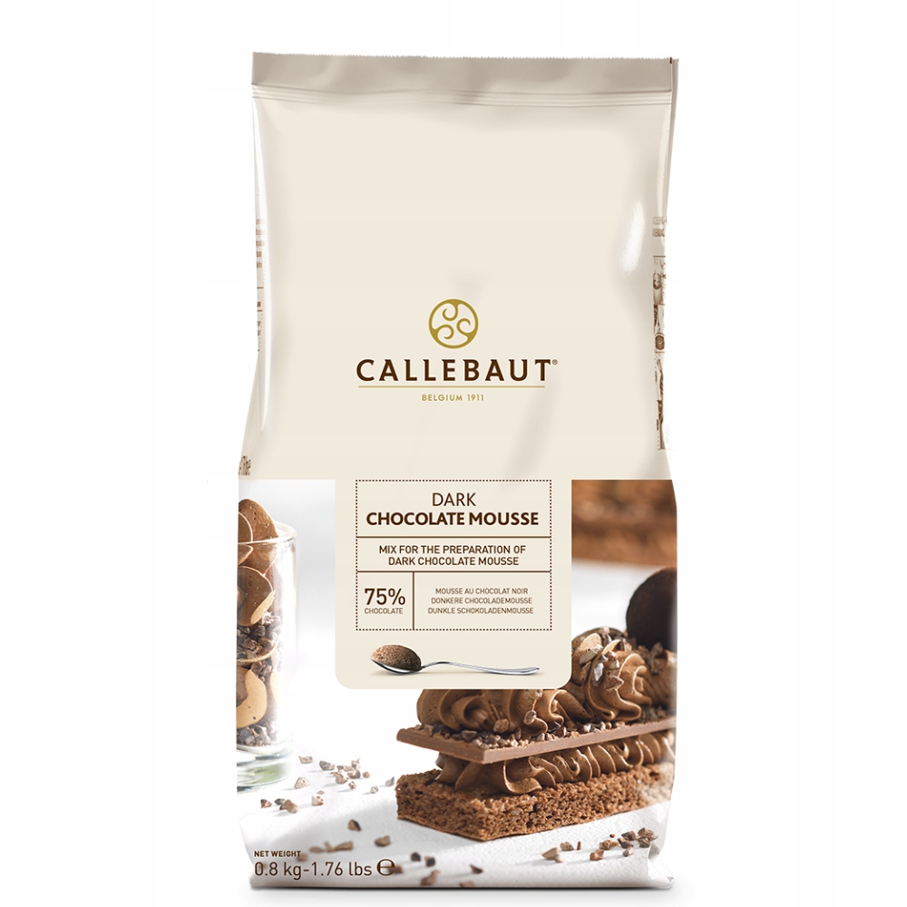 Levně Callebaut čokoládová pěna tmavá 800g
