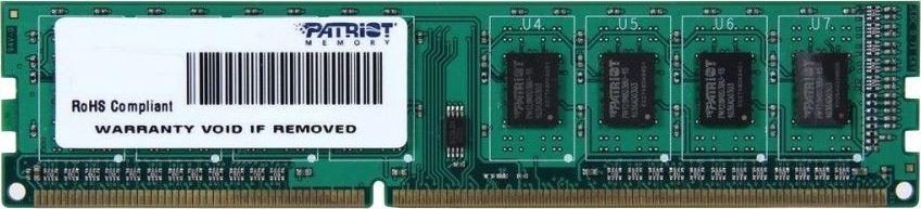 

Patriot 4GB 1600MHz DDR3 Non-ECC CL11 DIMM