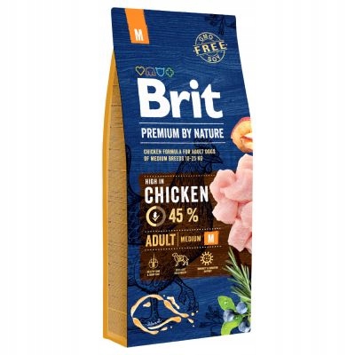 Levně Brit Premium By Nature Adult M 8kg