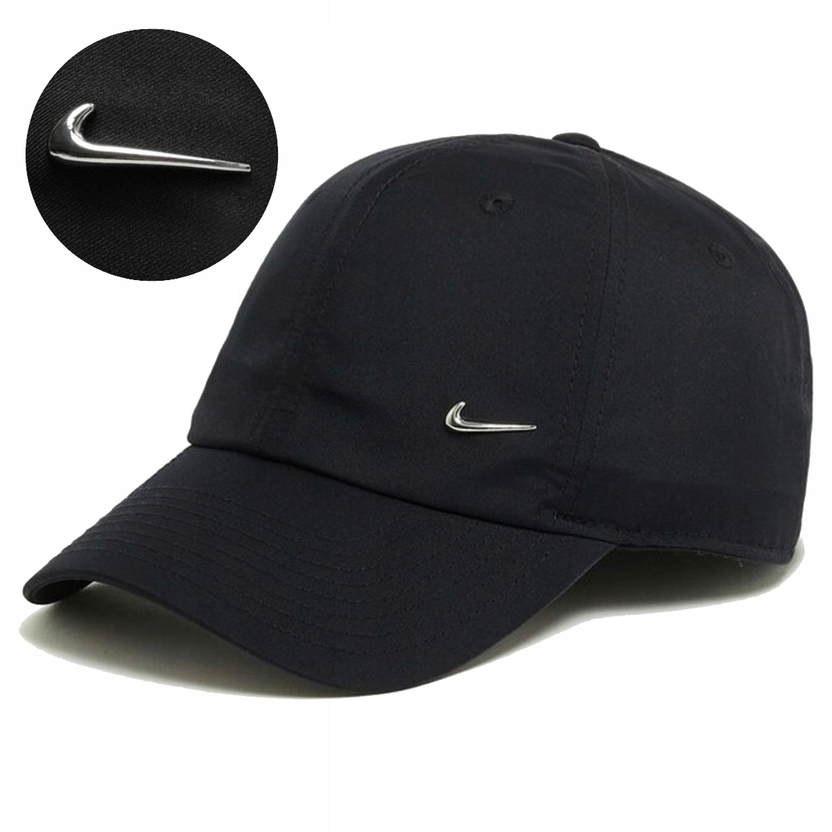 Czapka z Daszkiem Nike Dri-FIT Club Czarna