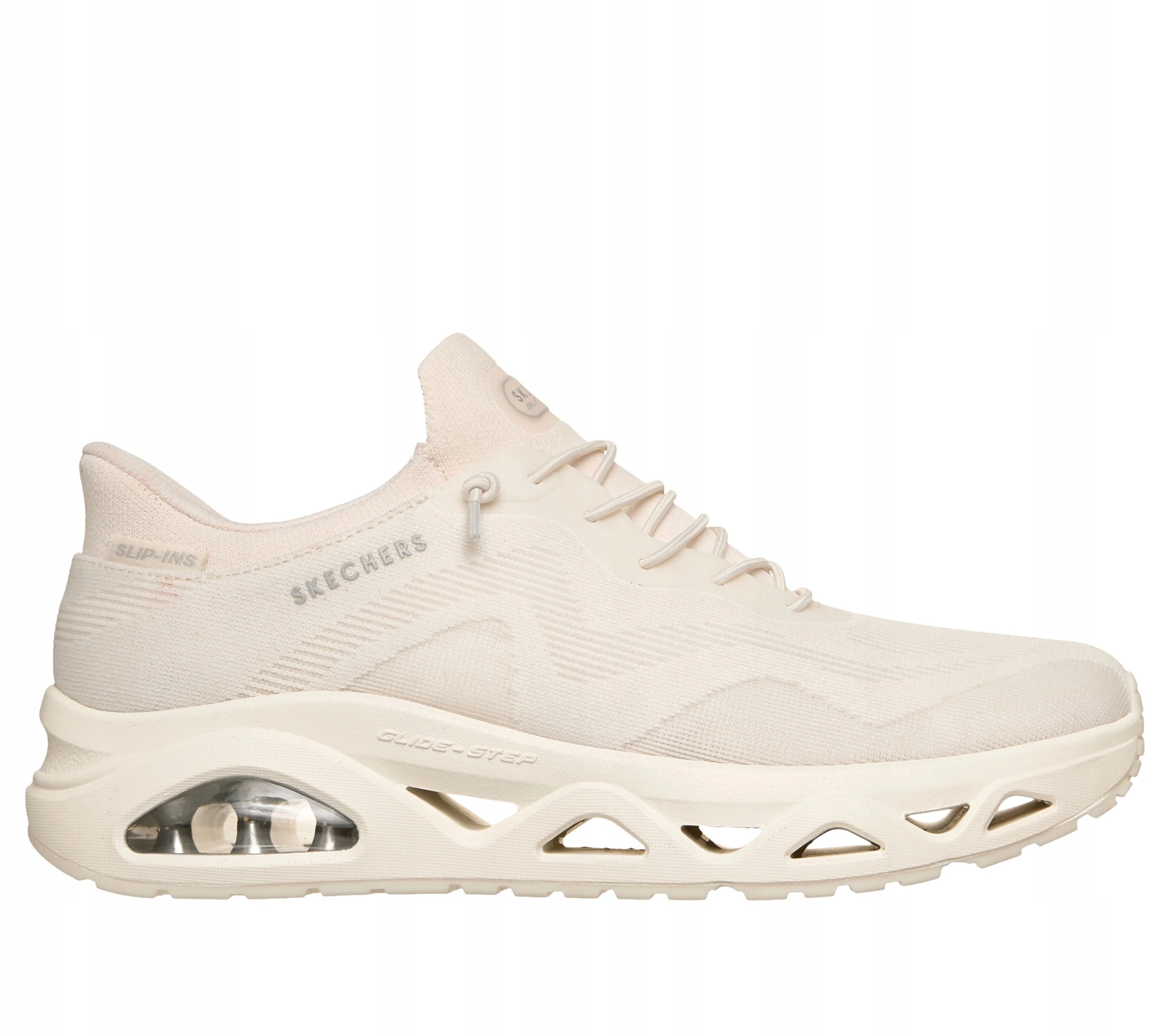 Dámské boty Skechers Slip-ins: Uno Glide-Step Air Gliders krémové 1901