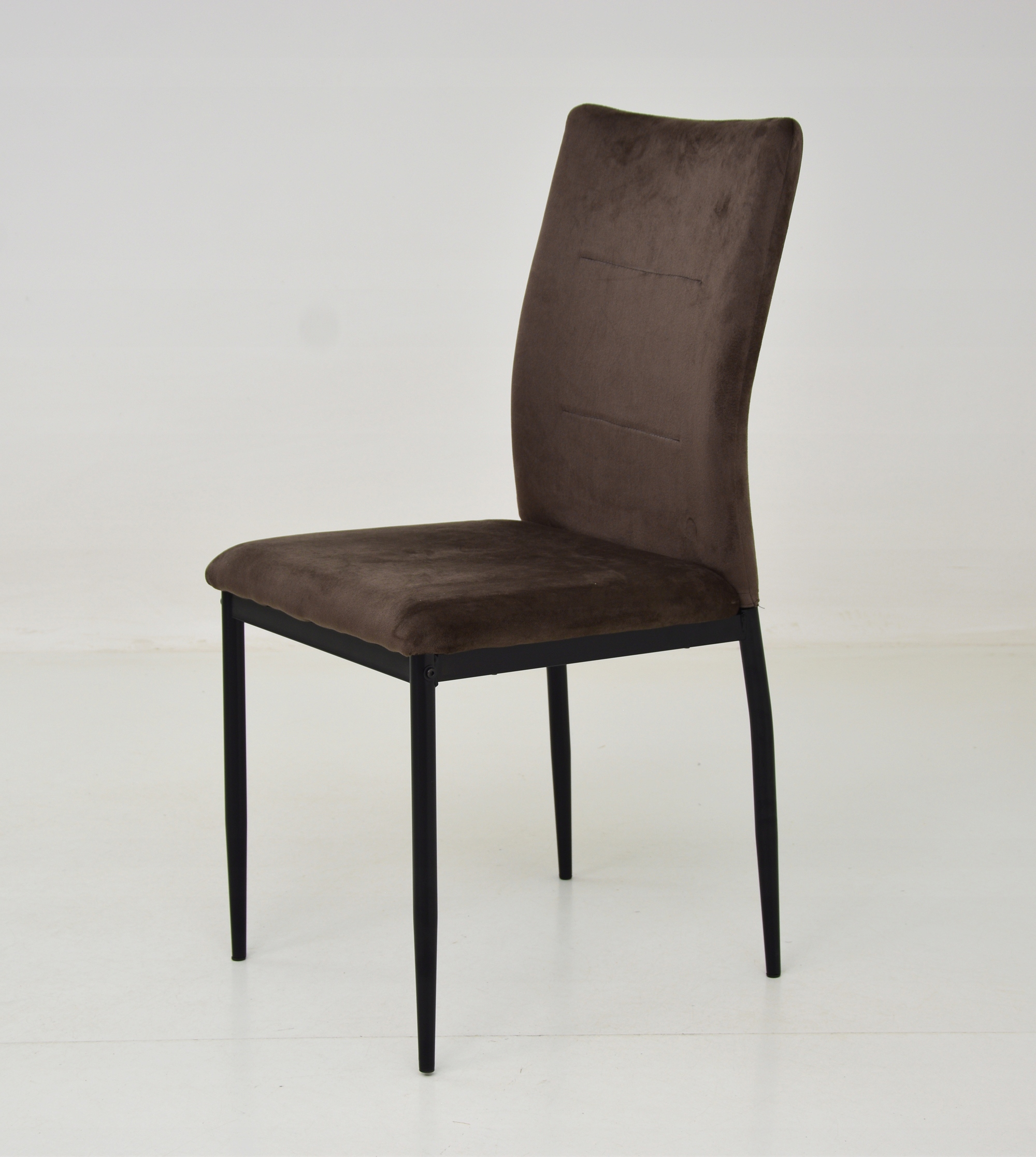 Duży zestaw Rozkładany stół 90x160/200 blat DĄB CRAFT i 8 krzeseł w WELURZE Szerokość stołu 90 cm