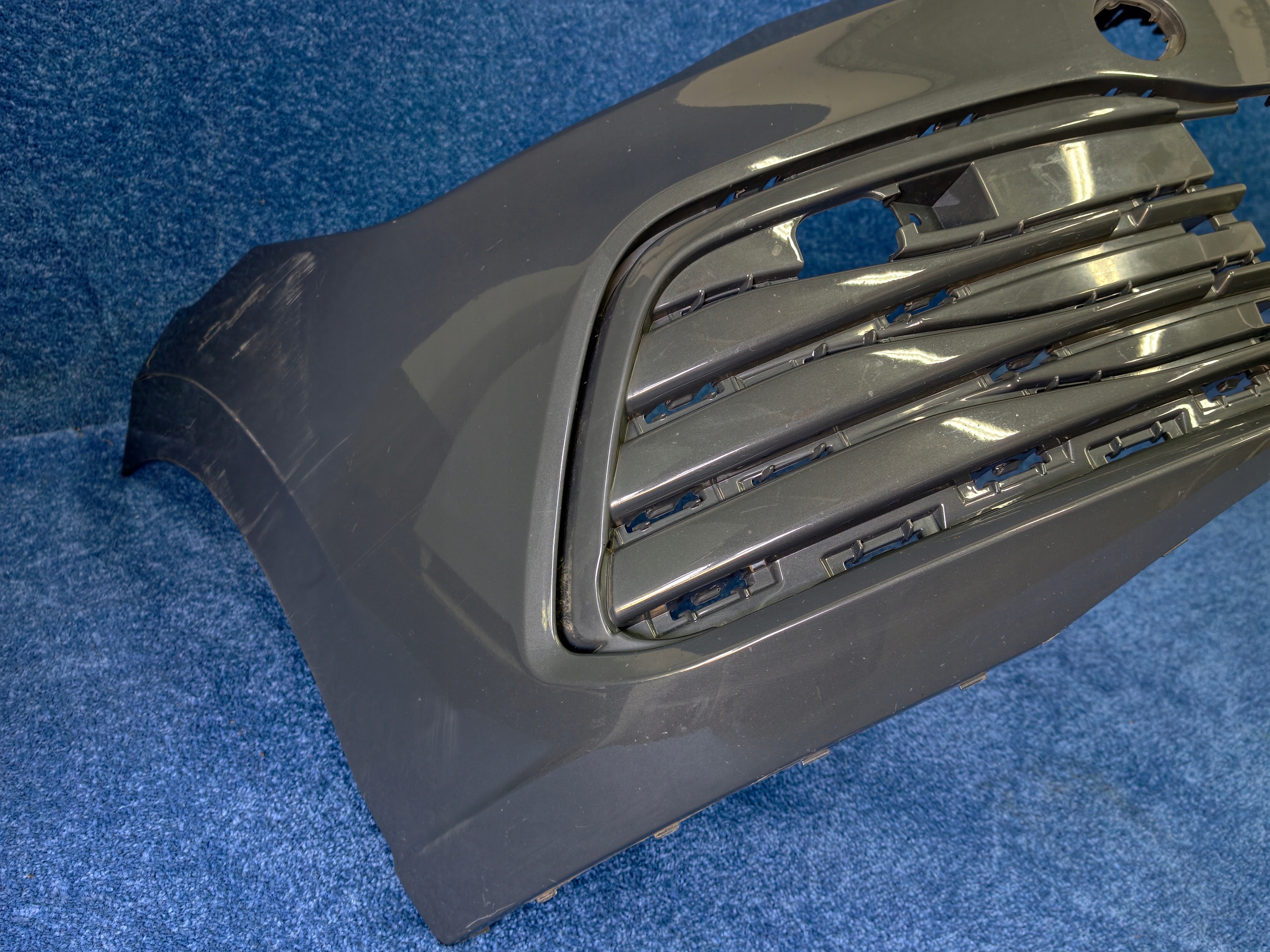 VW GOLF VIII 8 bumper front front DO LAKIEROWANIA graphitic 5H0807221H