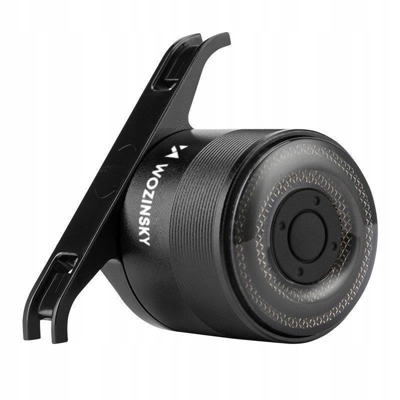 WOZINSKY LAMPKA ROWEROWA USB PRZEDNIA TYLNA NA PRZÓD TYŁ PEŁNE OŚWIETLENIE Zasilanie USB