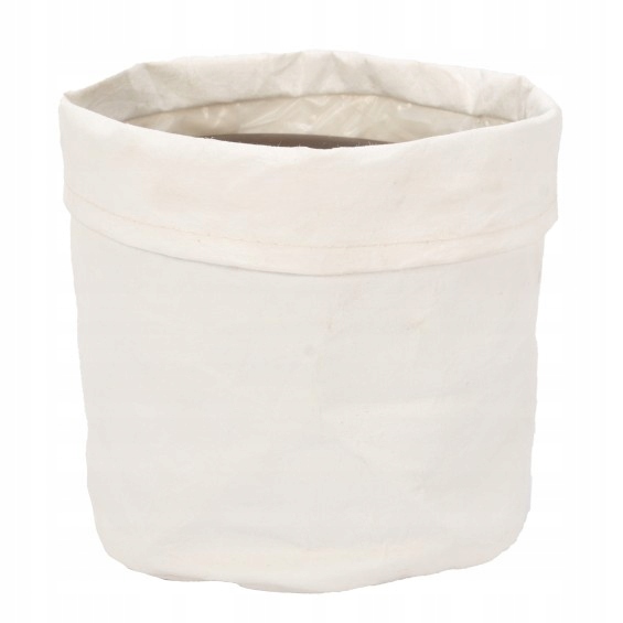 

Osłonka Ø 17 cm Plantbag biała Styl Skandynawski