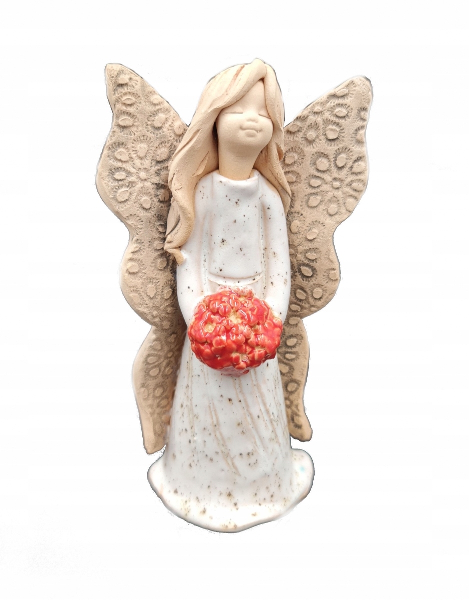 

Figurka Anioł Stróż Ceramiczny Rozalia Na Prezent