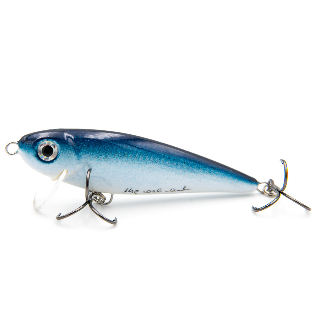 Wobler Wob-Art rekodzieło Vibro S 8,5cm 14g Atrament na Bolenia