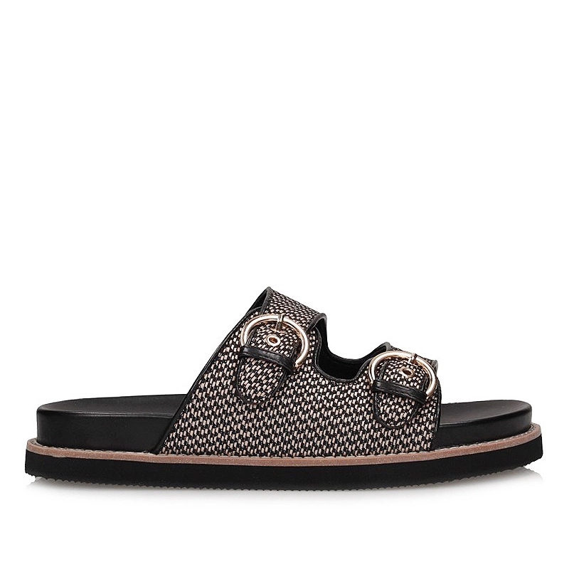 Stylové nazouváky na platformě Rieker V9584-00