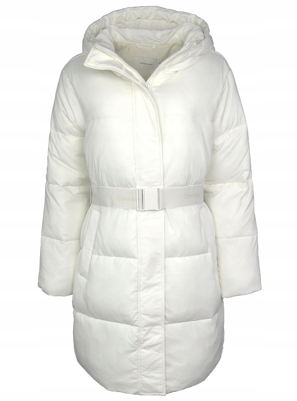 Calvin Klein Jeans Dámská prošívaná bunda, bílá, M