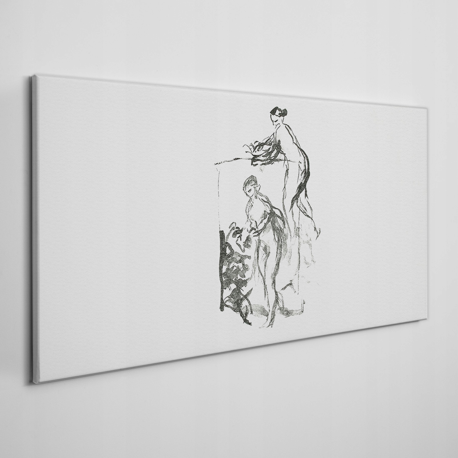 

Obraz na ścianę do salony płótno Szkic 100x50 cm