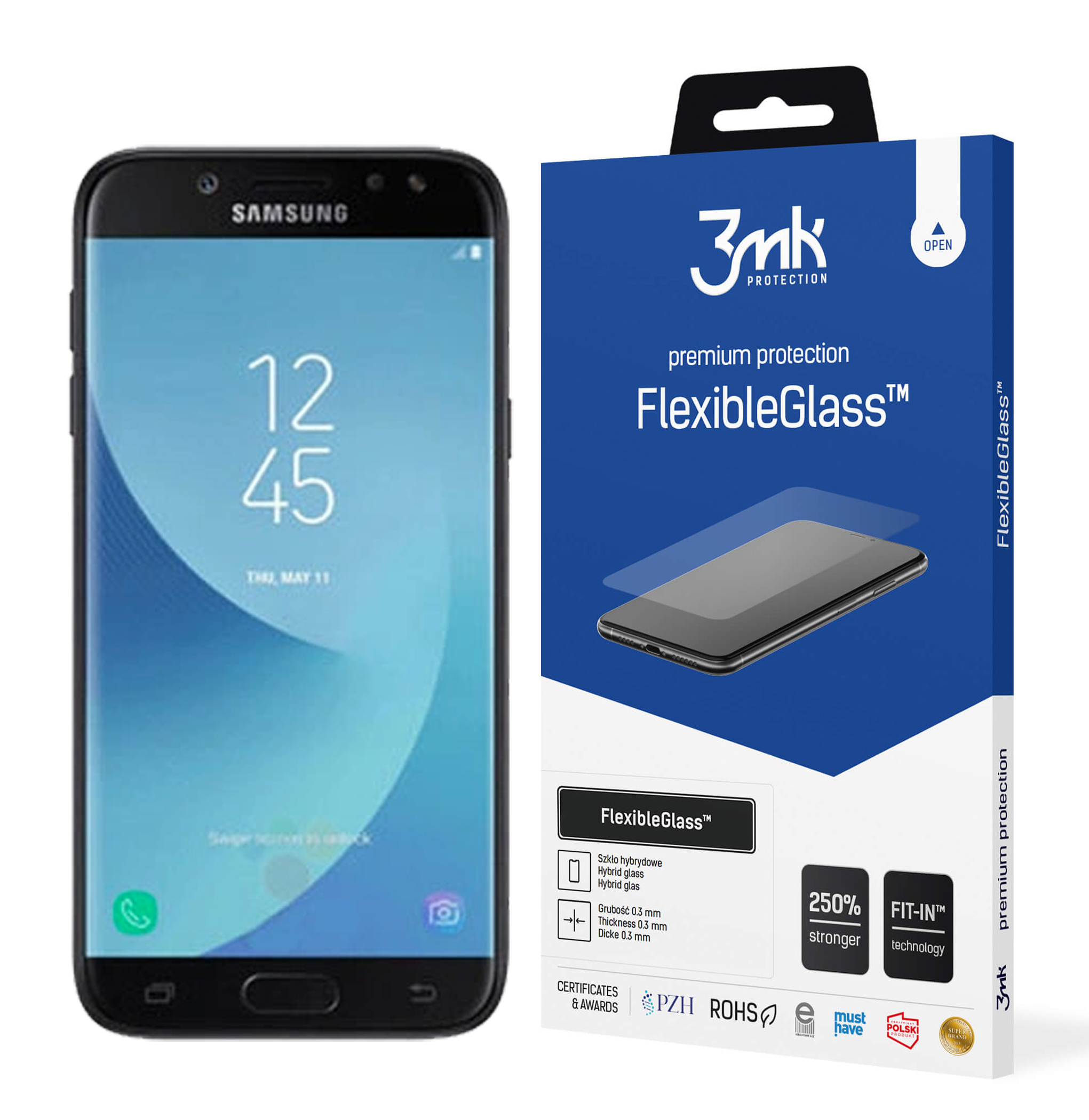 

3MK Szkło FlexibleGlass do Samsung J5 2017