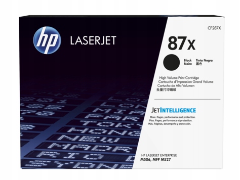 Hp 87X čierny toner veľký, CF287X CF287X