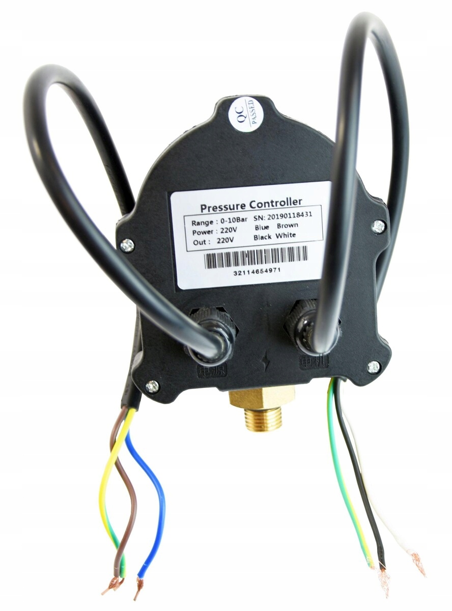 ELEKTRONICZNY WYŁĄCZNIK CIŚNIENIOWY DIG IBO STEROWNIK DO POMPY Przyłącze wody (