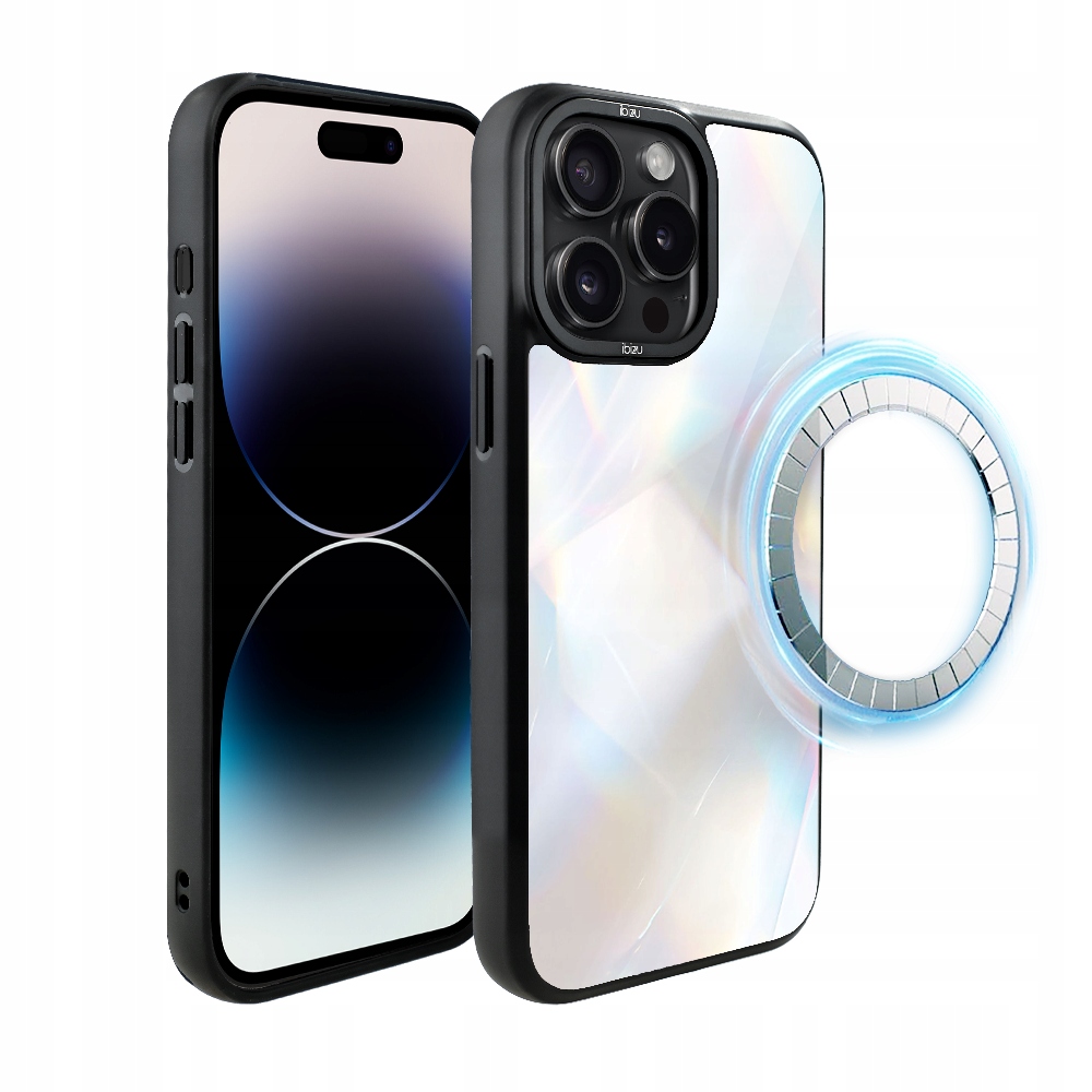 Pouzdro pro iPhone 14 Pro Max Ibizu DropGuard Matt s MagSafe, Diamond