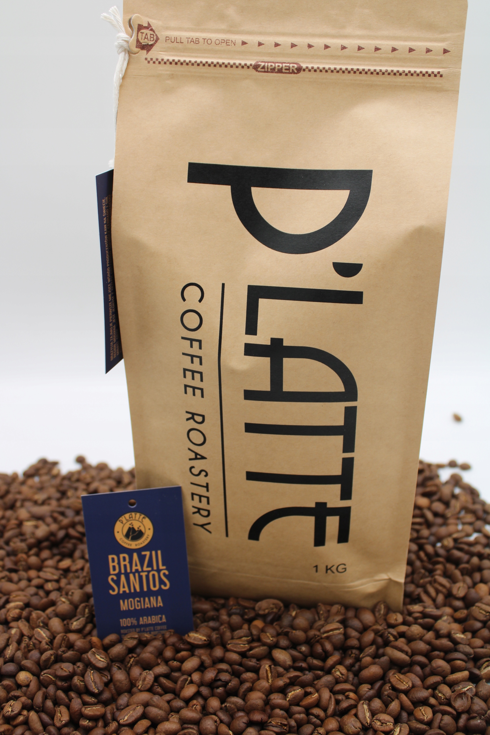 Levně Káva Brazil Santos Mogiana speciality 17/18 Ss Fc 1 kg