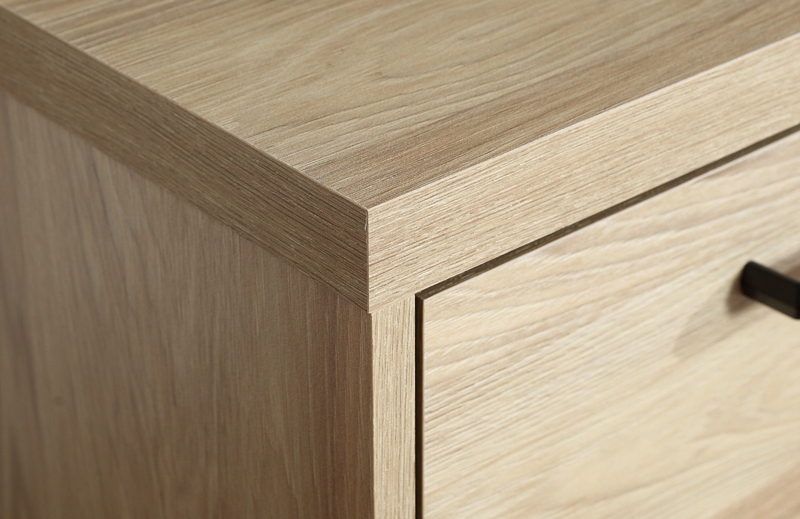 Witryna MEDIOLAN M5 WSTAWKA DĄB natural hikora Szerokość mebla 92.2 cm