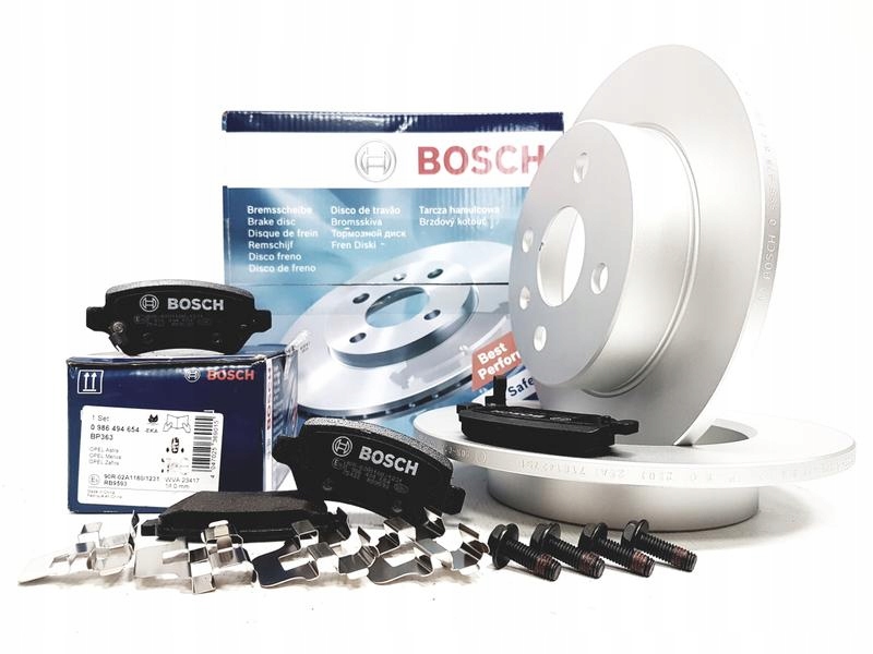 

Bosch Tarcze Klocki Opel Astra G H Tył