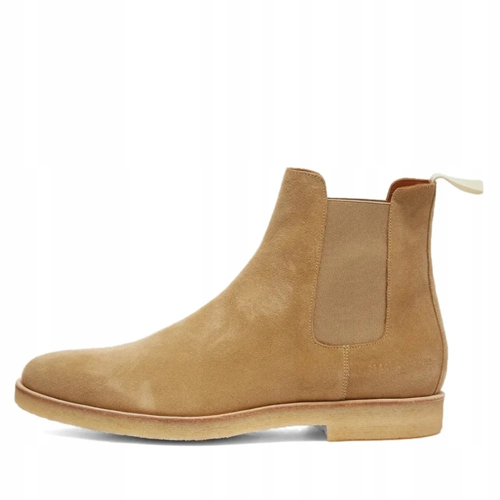 Common Projects Chelsea Boots Semišové Tan 2260-1302 Velikost 46