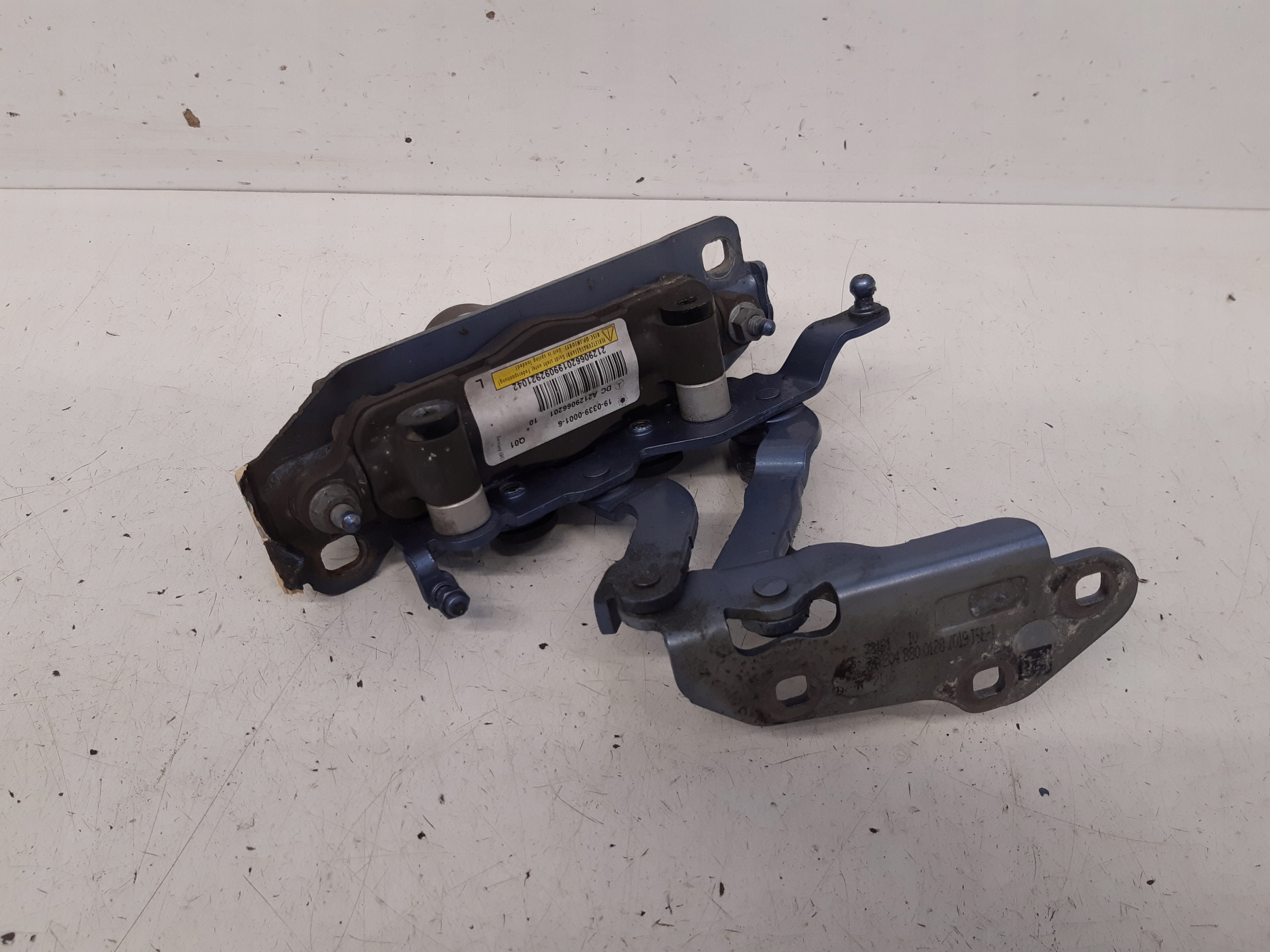 Cerniere cofano para 2129066201 Mercedes W212
