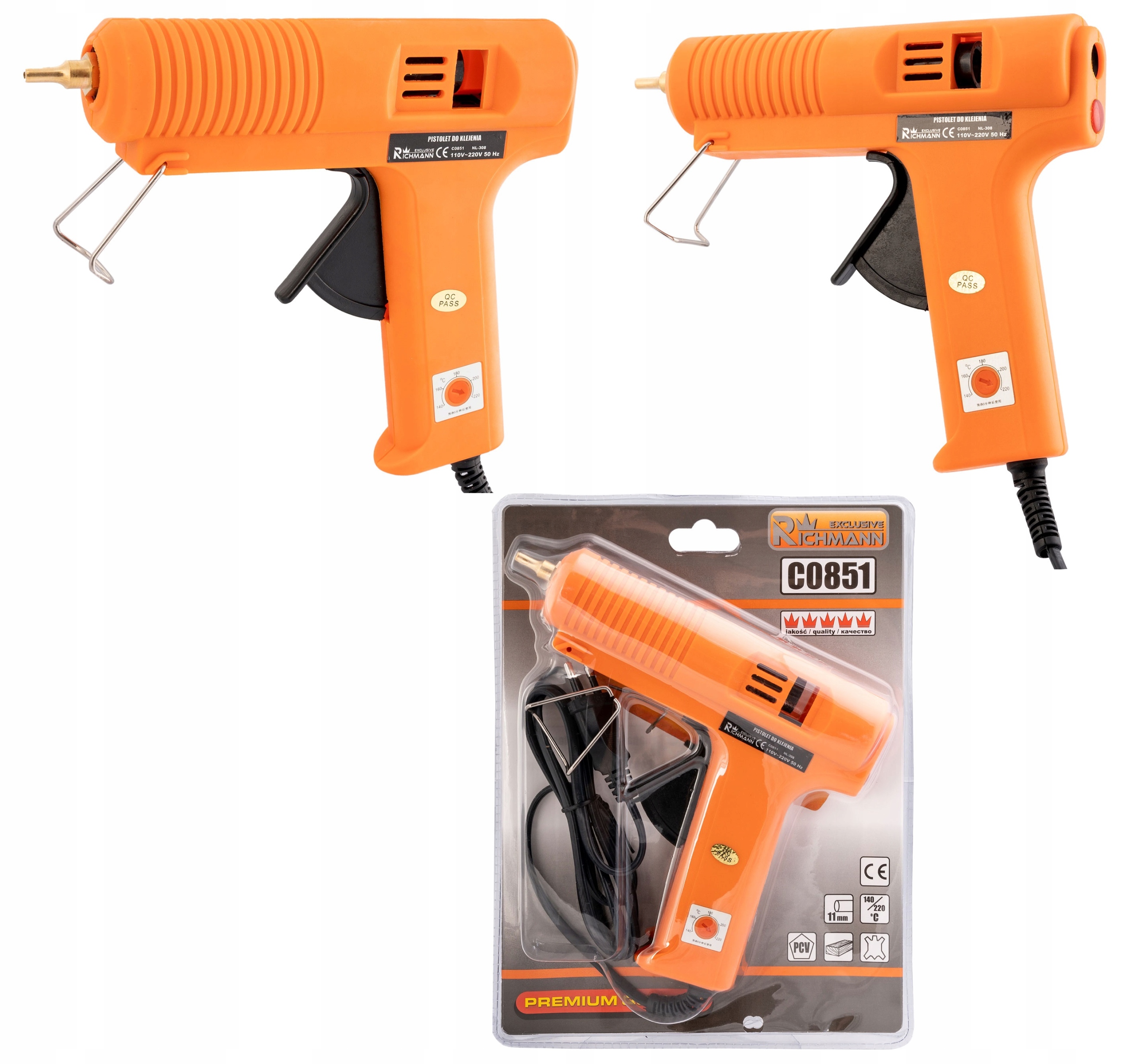 

Pistolet Do Kleju Na Gorąco 220 St Z Regulacją