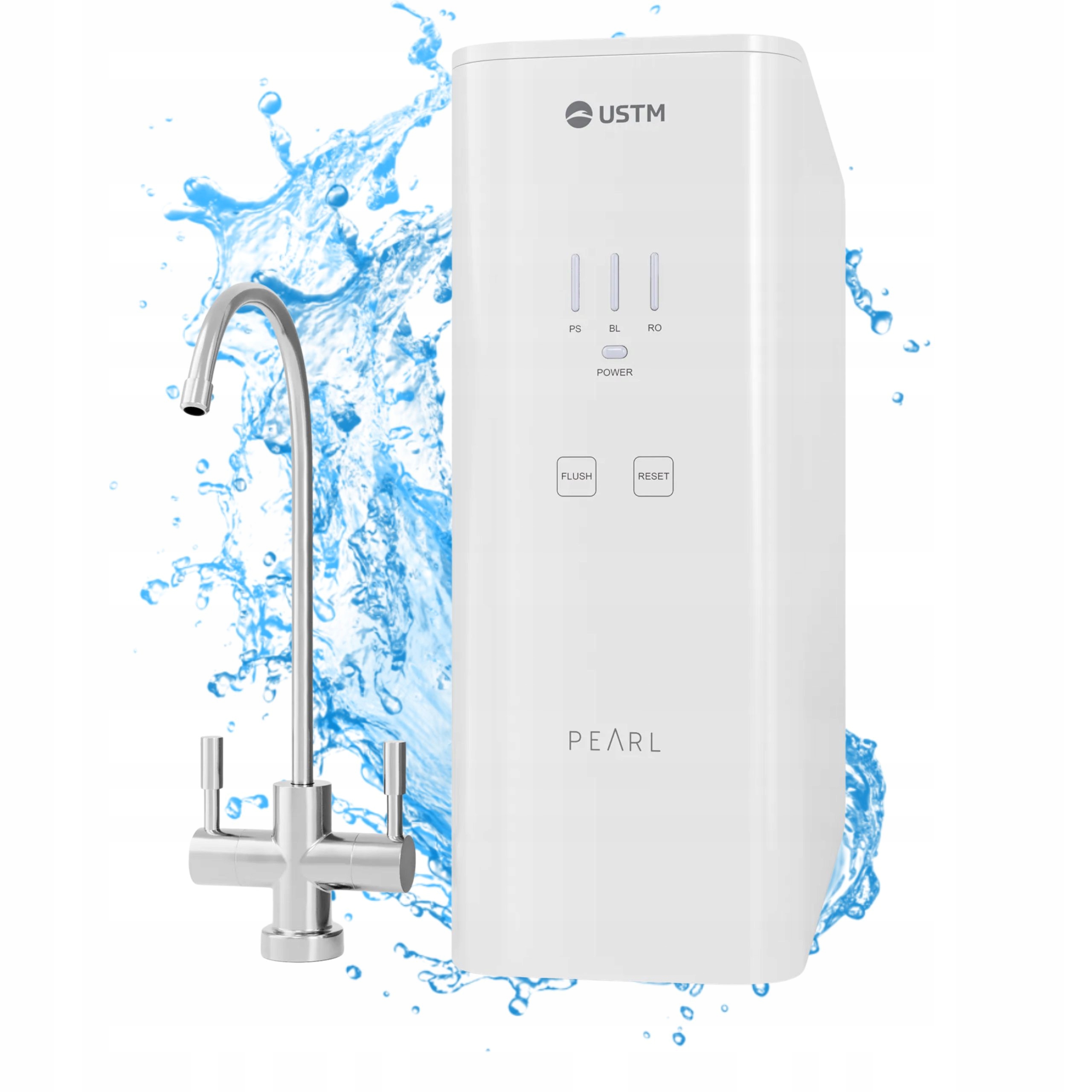 Ustm Ro Pearl Silver System filtracji wody kranowej stacja uzdatniania