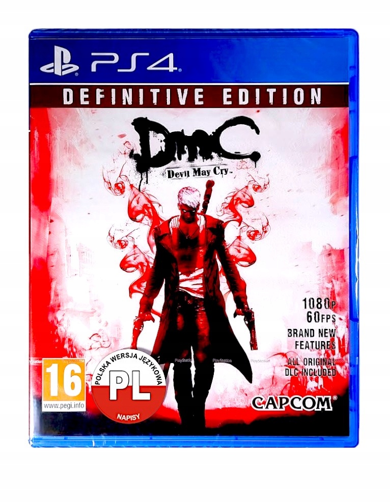 DMC Devil May Cry Definitive Edition Gra PS4 Płyta Polskie Napisy