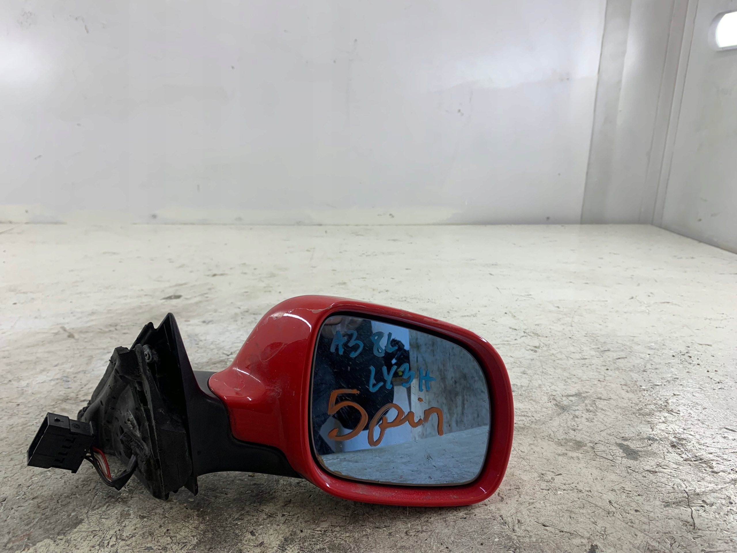 AUDI A3 8L mirror right 5 PIN LY3H