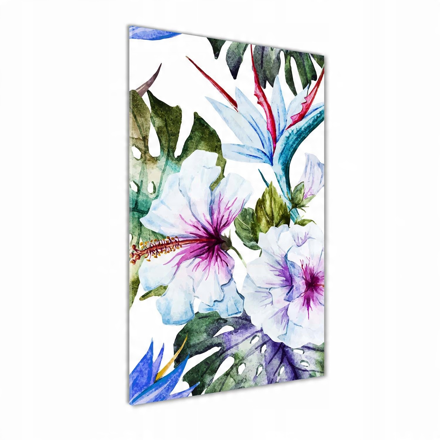 

Foto obraz szkło akrylowe Hawajskie kwiaty 60x120