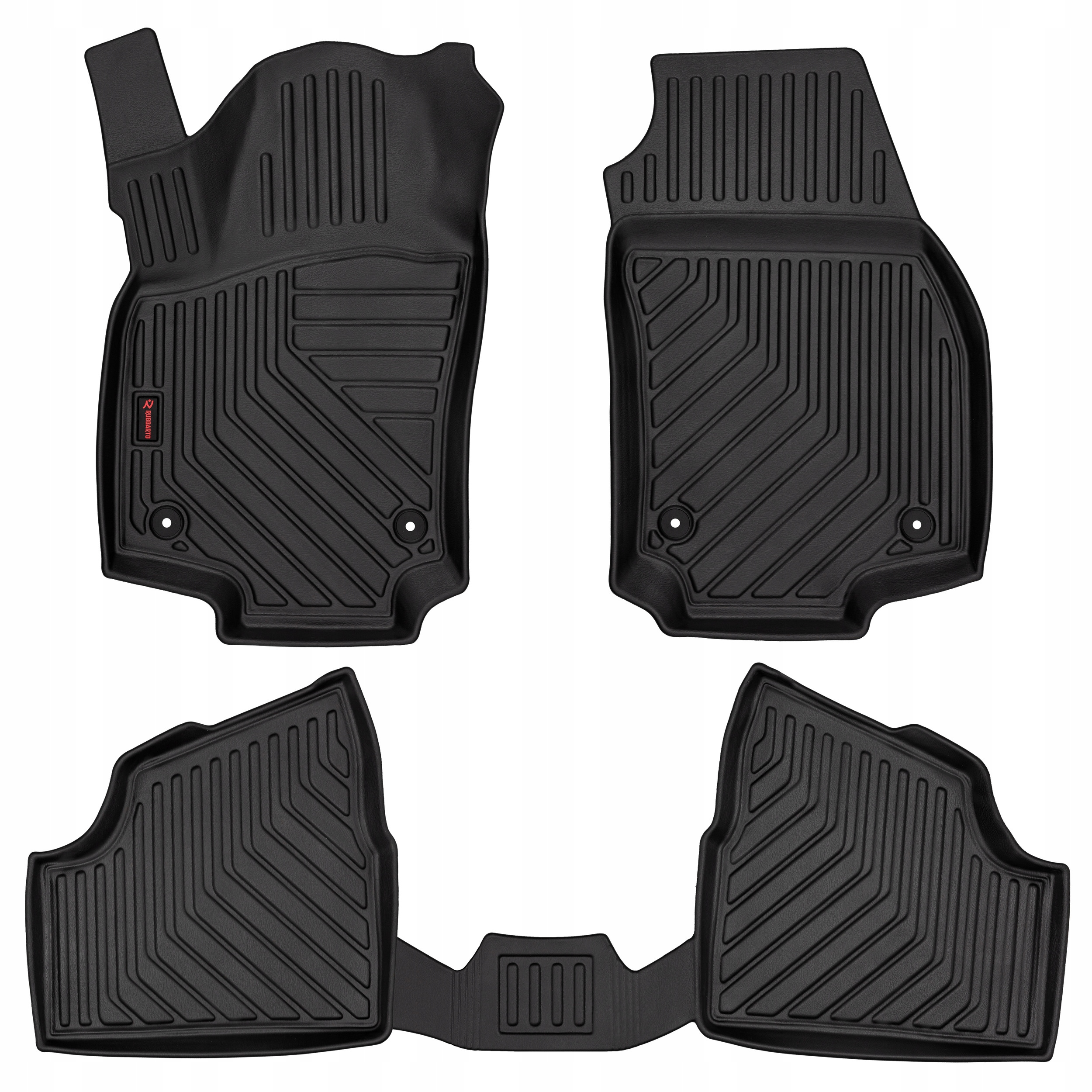 3D gumové autokoberce pre: Opel Astra H sedan, hatchback, kombi