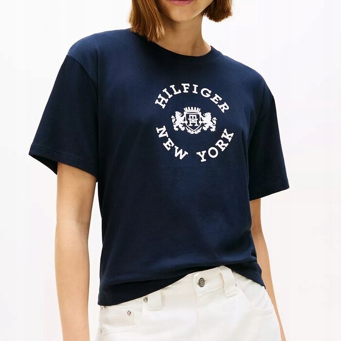 Tričko Tommy Hilfiger klasické bavlněné modré M (nové)