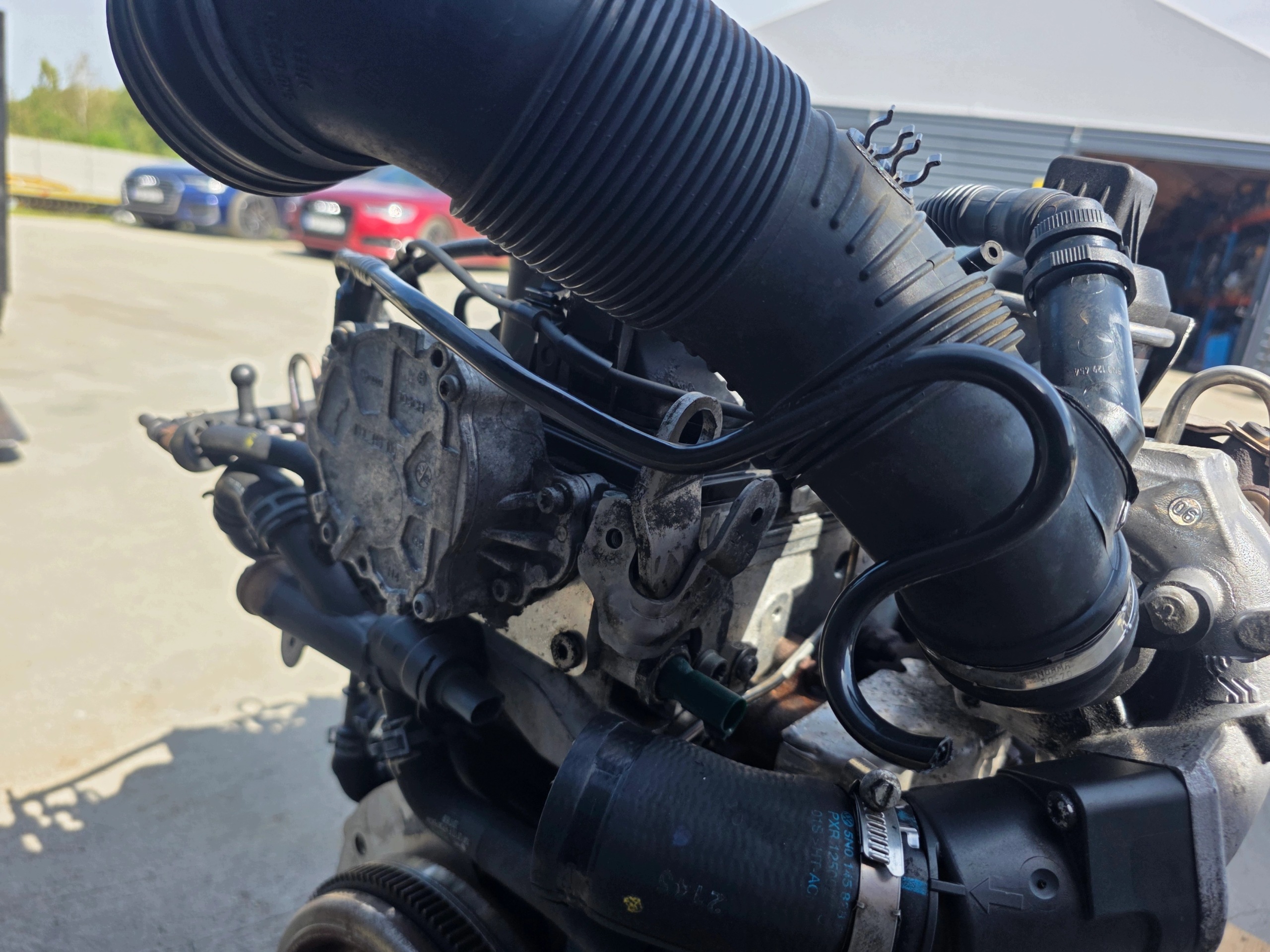 engine complete AUDI VW SEAT SKODA 2.0 TDI CFF CFFB 141424 KM original !*2