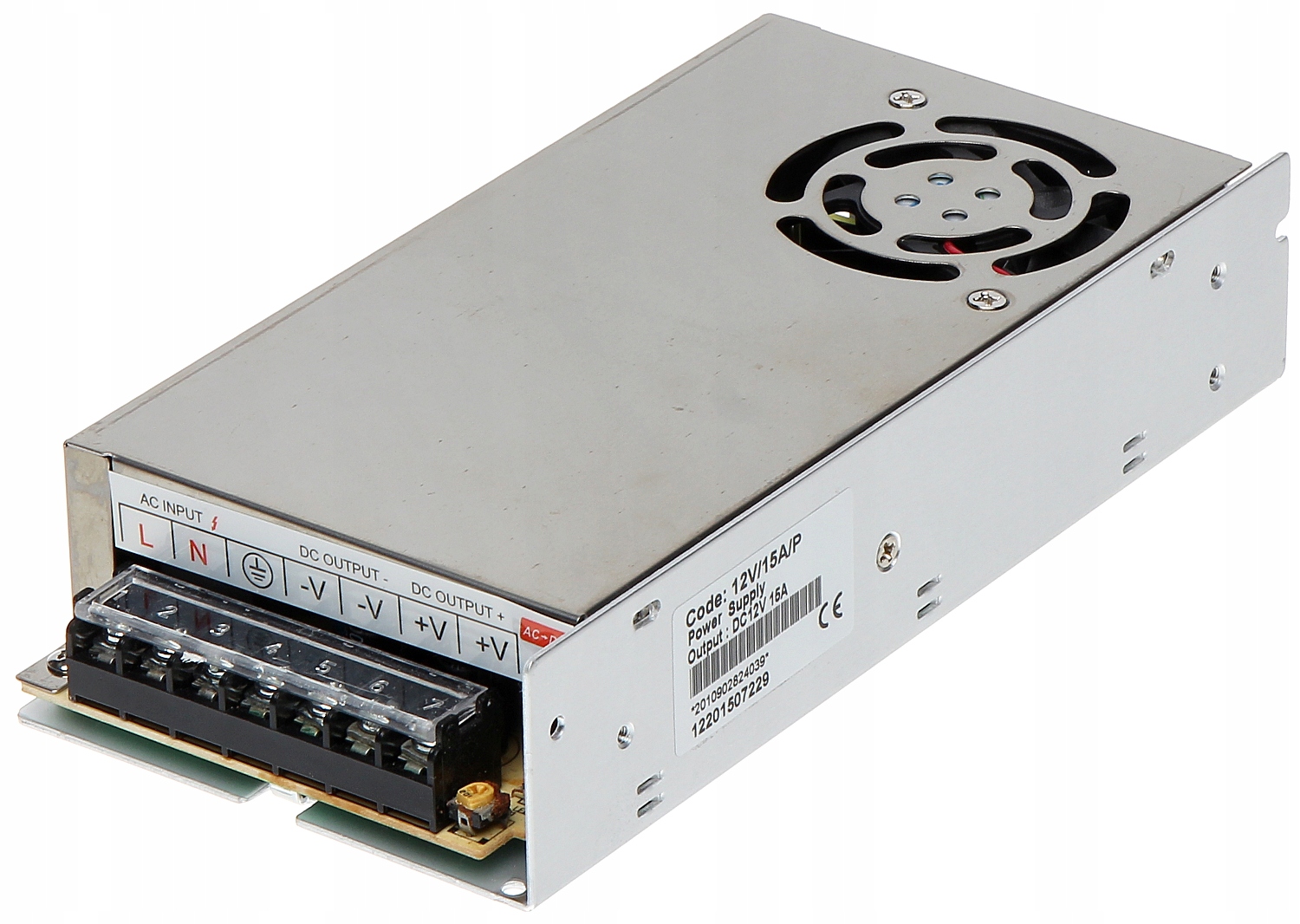 

Zasilacz impulsowy regulowany 12V/15A/P