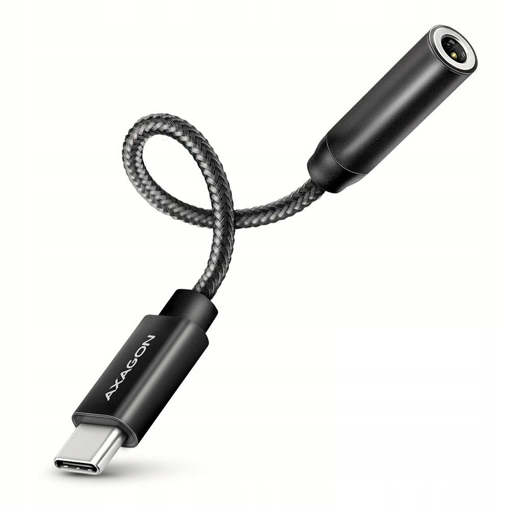 Karta dźwiękowa/Adapter dźwięku Axagon Usb-c 0,1 m