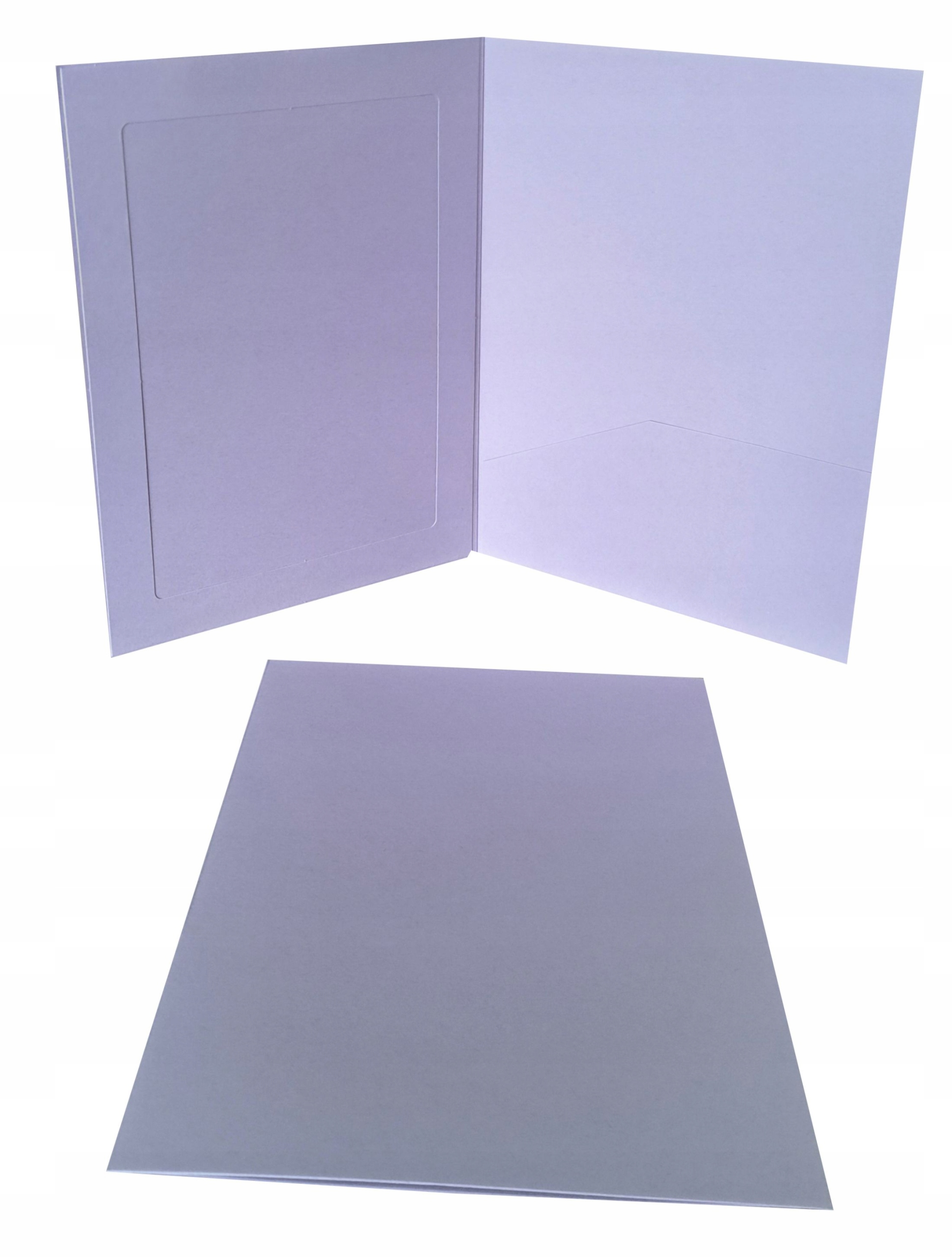 Album kartonowy 15x21 + kieszonka kolor lawendowy