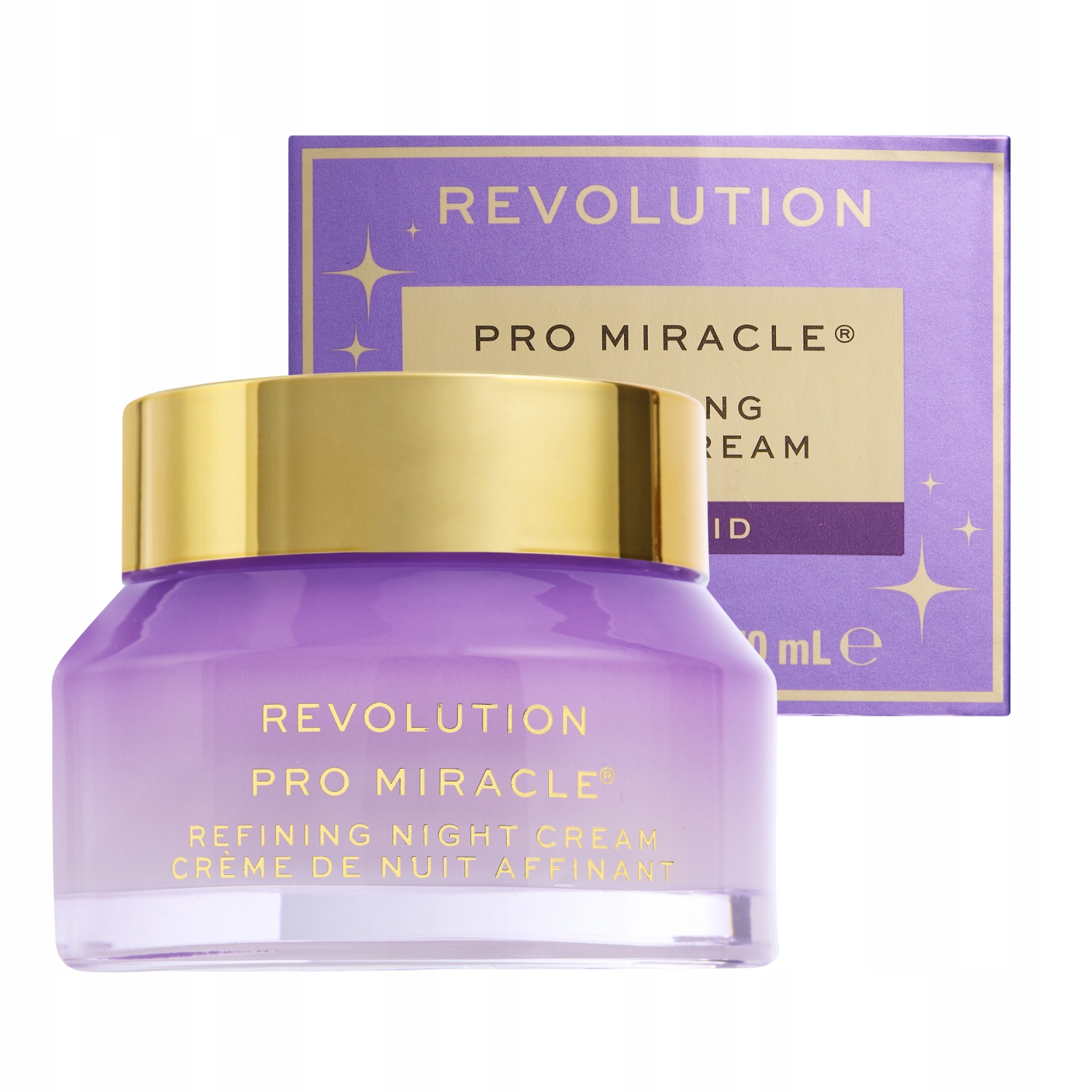 Revolution Pro krem na noc przeciwstarzeniowy retinoid ceramidy skwalan